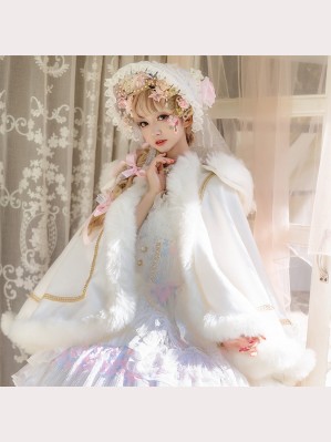 Snowflake Lolita Style Cloak by Cat Fairy (CF09)